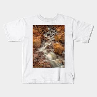 Golden Falls Kids T-Shirt